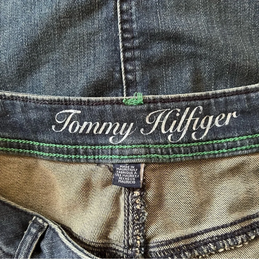 Tommy Hilfiger Denim Button Front Pencil Skirt 6